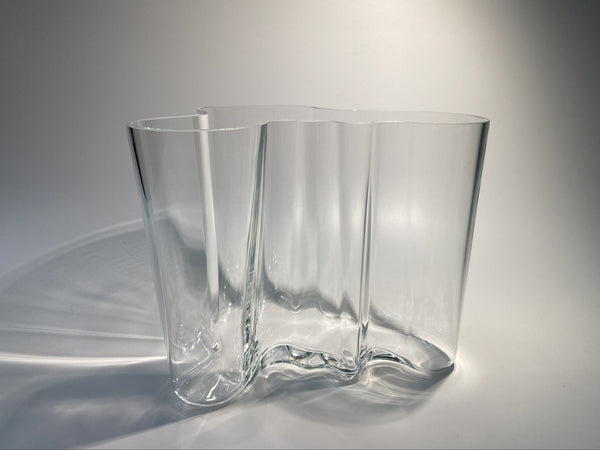 Alvar Aalto - Savoy Vase  clear 160mm Iittala