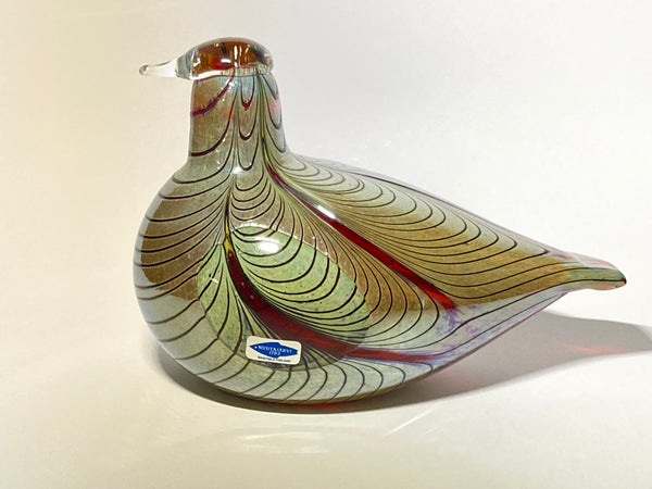 Pheasant - Fasaani - Birds by Oiva Toikka Nuutajärvi 1981-2015