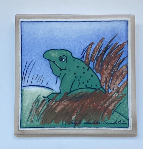 Heljä Liukko-Sundström - The Frog - Sammakko 1989 by Arabia