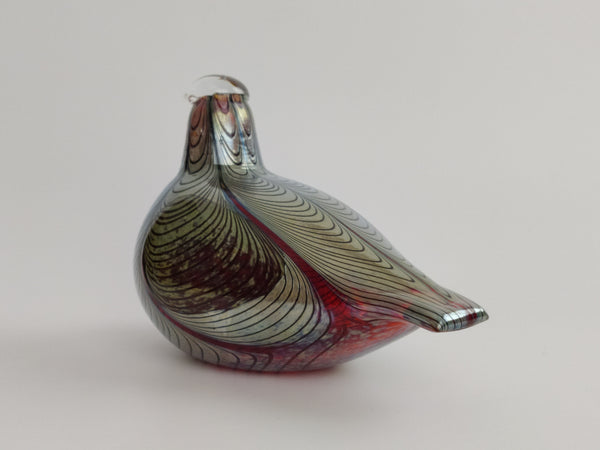 Pheasant - Fasaani - Birds by Oiva Toikka Nuutajärvi 1981-2015