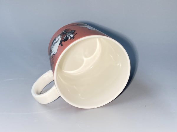 90's Moomin mug Dark Rose Moominmamma Arabia 1991-1996