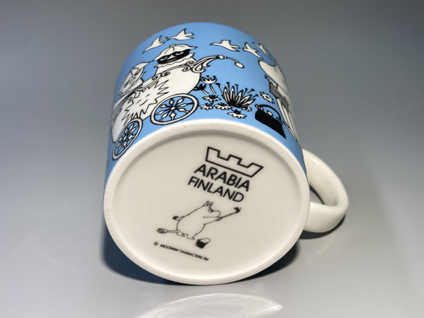 90's Moomin mug Peace, Arabia 1996-2002