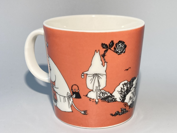 90's Moomin mug Dark Rose Moominmamma Arabia 1991-1996