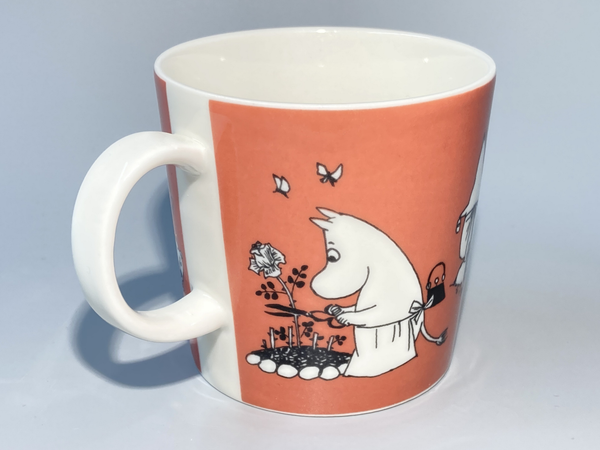 90's Moomin mug Dark Rose Moominmamma Arabia 1991-1996