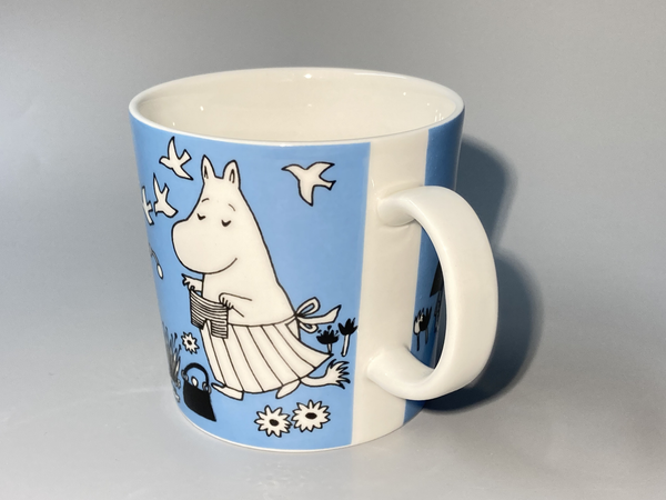 90's Moomin mug Peace, Arabia 1996-2002