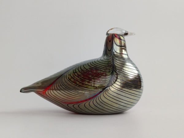 Pheasant - Fasaani - Birds by Oiva Toikka Nuutajärvi 1981-2015