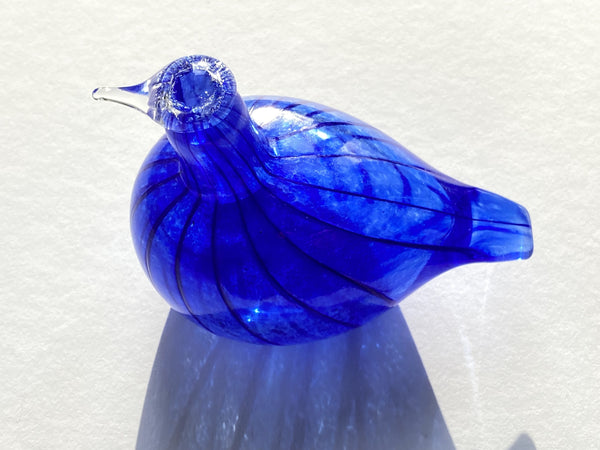 Special small blue Bird by Oiva Toikka Nuutajärvi