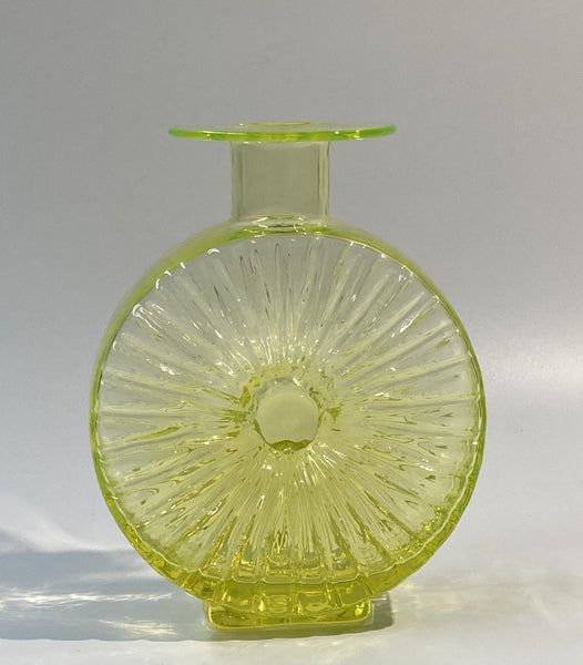 Helena Tynell - Sun Bottle yellow 2/4 Riihimäen Lasi Aurinkopullo 1964 –  Damsténs