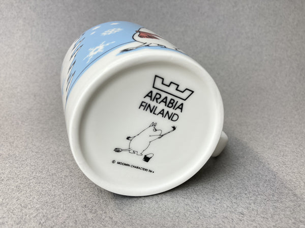 Winter-10 Skiing Competition Moomin mug (with sticker) in Gift Box